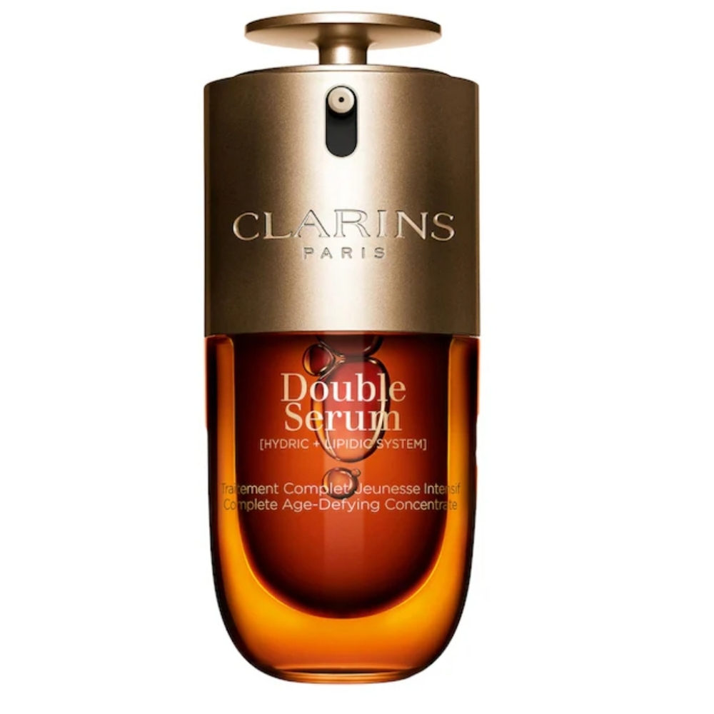 🆕 Clarins DOUBLE SERUM To Firm, Boost Radiance & Refine Pores